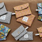 Pochettes en tissu pour savon solide, idéales pour transporter ou ranger votre savon